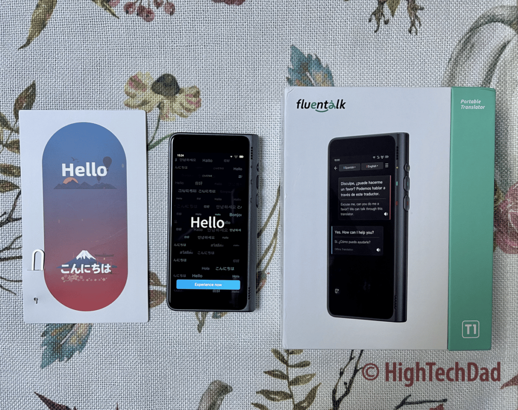 Fluentalk T1 portable translator - HighTechDad review