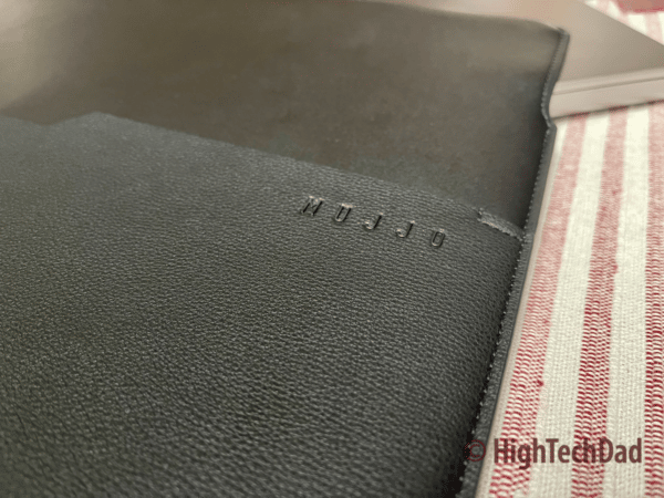 Mujjo Envoy laptop sleeve - HighTechDad review