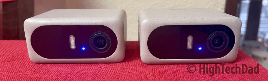 Charging the cameras - Nooie Cam Pro - HighTechDad Review