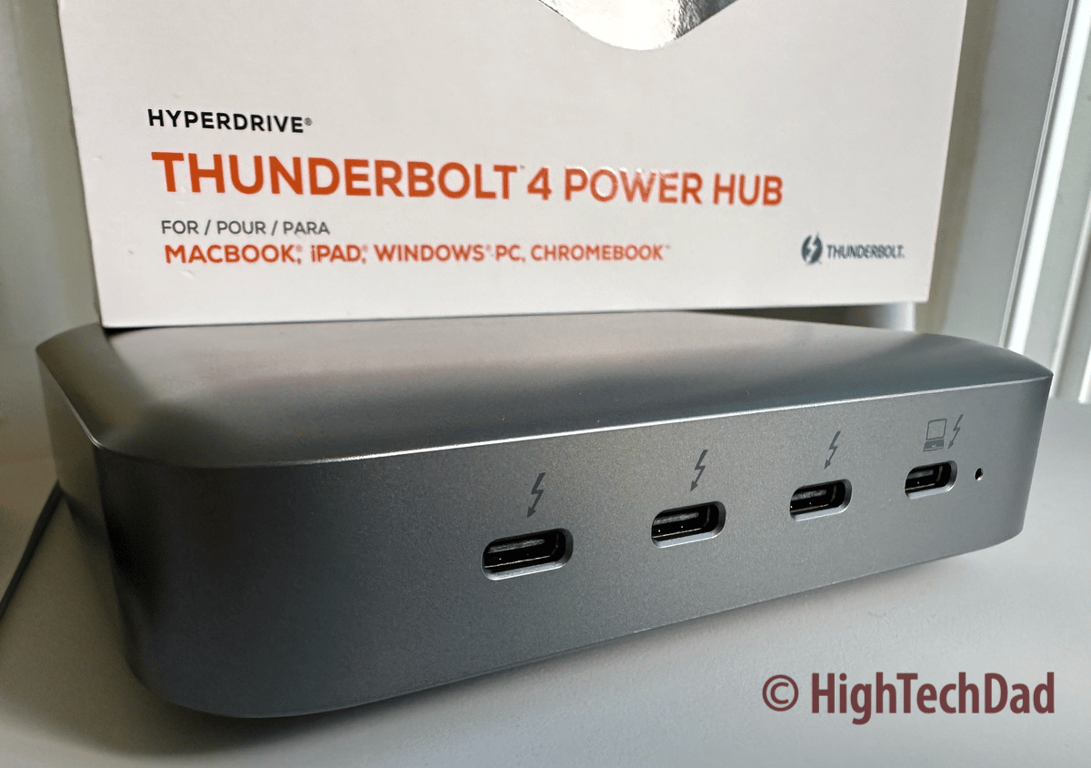 HighTechDad Hyper Thunderbolt 4 Power Hub review 12 - HighTechDad™