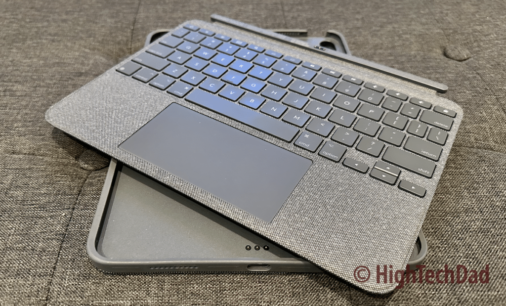 Logitech Combo Touch Keyboard - HighTechDad head-to-head iPad keyboard cases