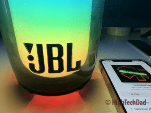 JBL Pulse 5 portable, bluetooth speaker - HighTechDad review