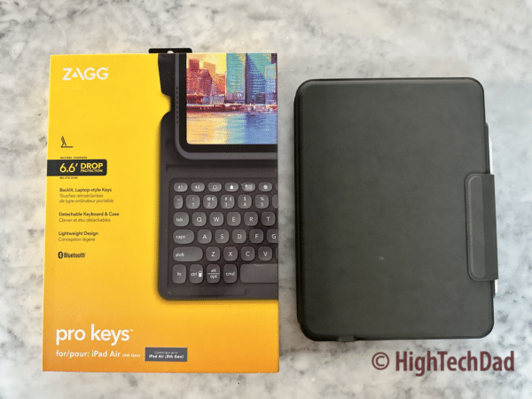 Zagg Pro Keys Keyboard Case - HighTechDad review