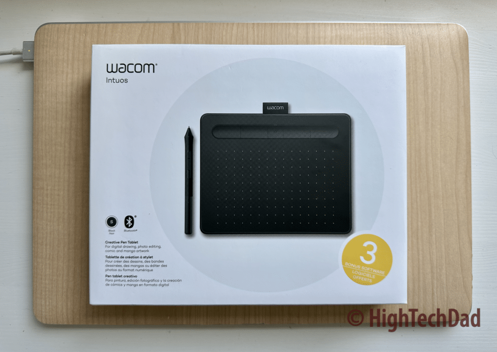 In the box - Wacom Intuos Creative Pen tablet - HighTechDad review