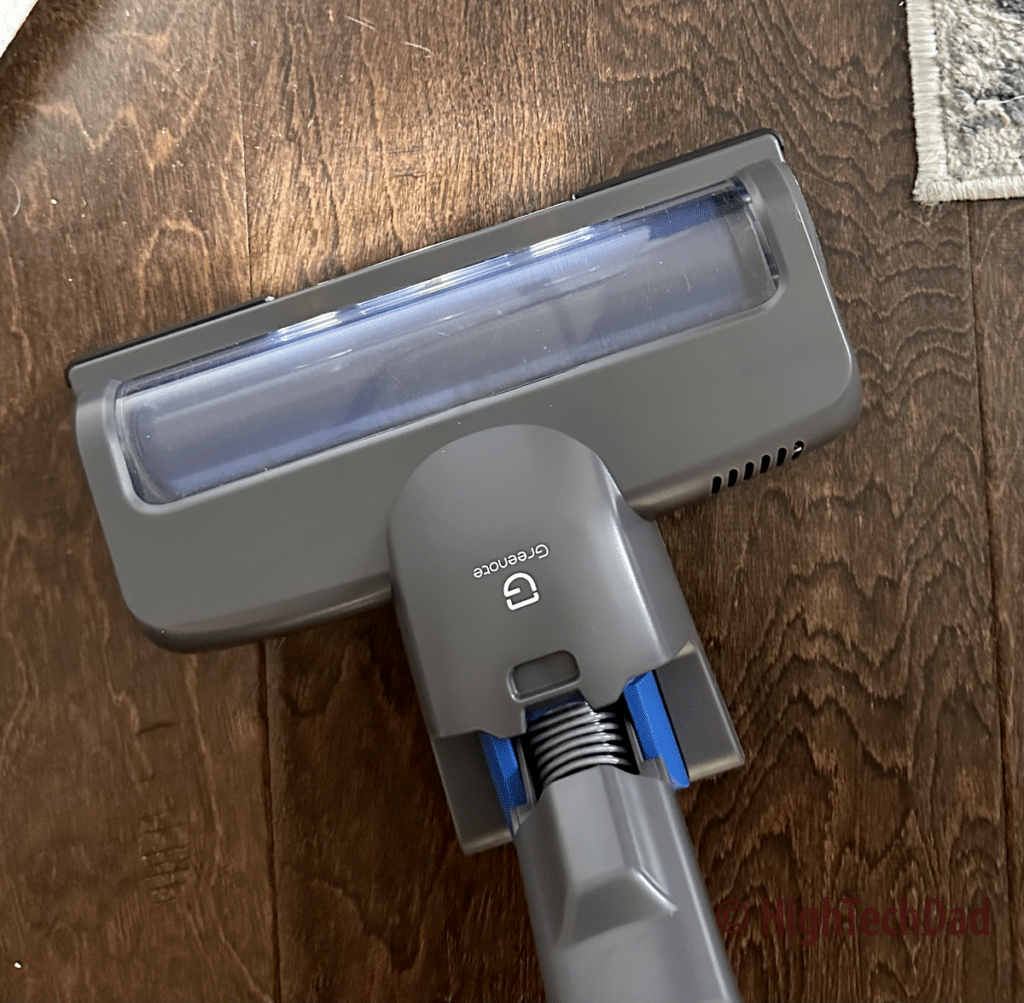 LED lights - Greenote Cordless Vacuum Cleaner - HighTechDad review