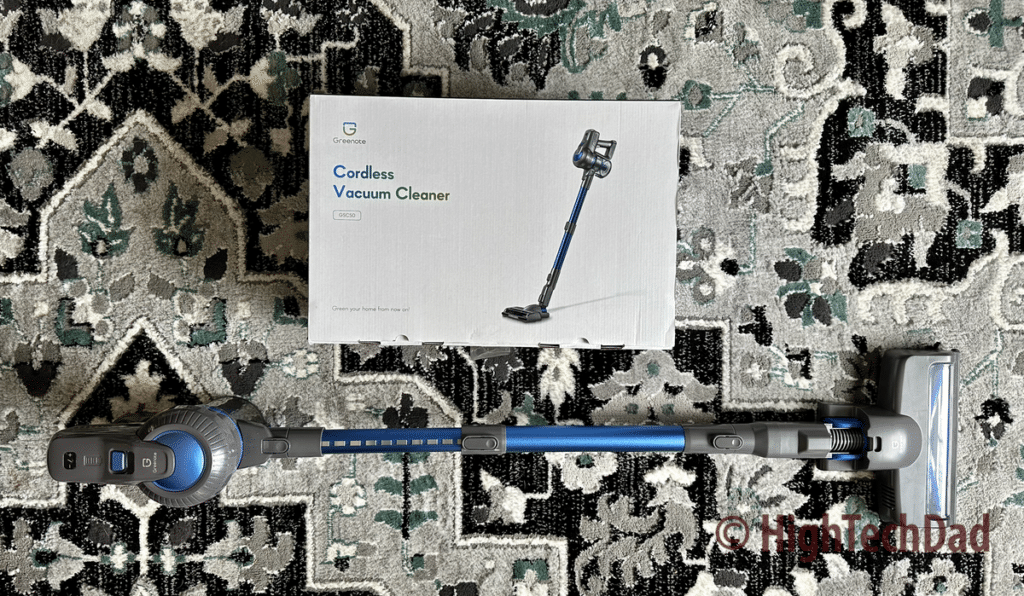 Assembled - Greenote Cordless Vacuum Cleaner - HighTechDad review