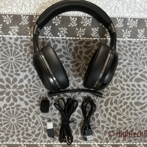 What's in the box - Monoprice Workstream Headphones - HighTechDad review