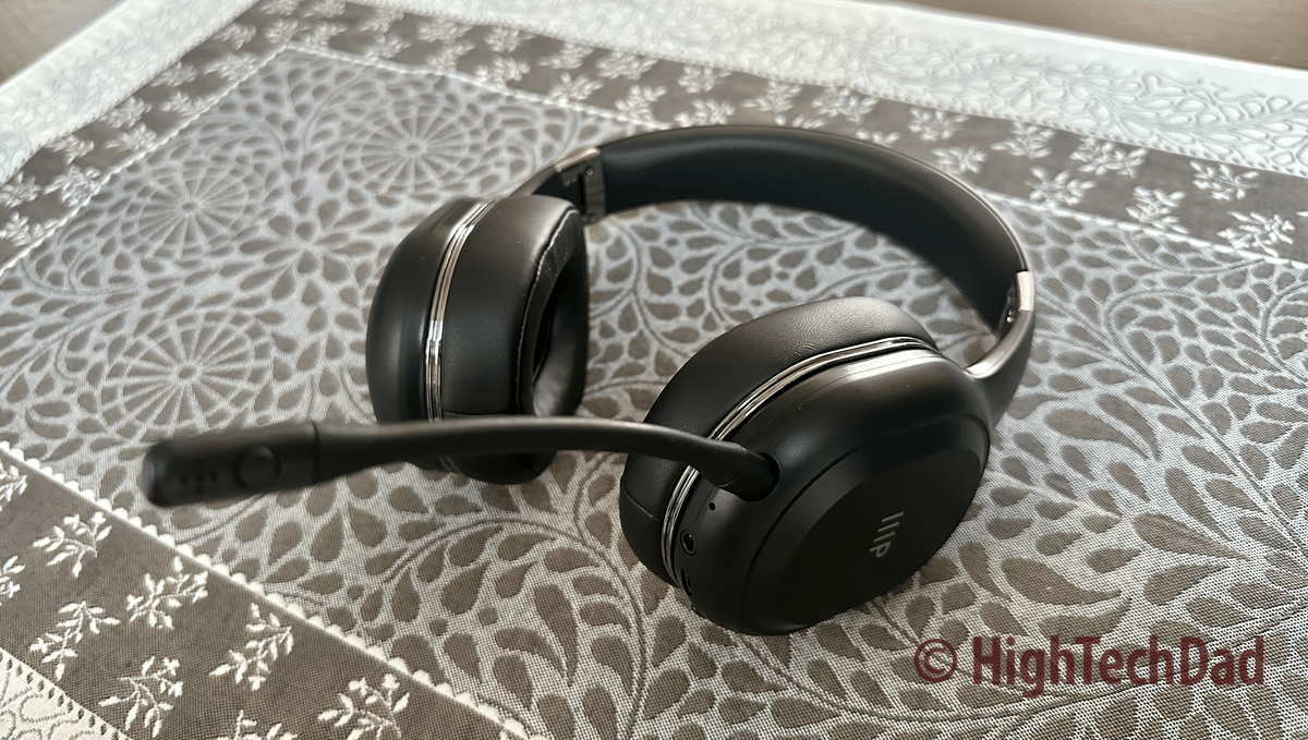 Headset with boom mic - Monoprice Workstream Headset - HighTechDad review