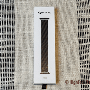 In the box - PITAKA Carbon Fiber Watch band - HighTechDad review