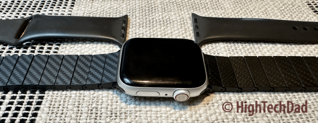 Apple Watch band and PITAKA band - PITAKA Carbon Fiber Apple Watch band - HighTechDad review