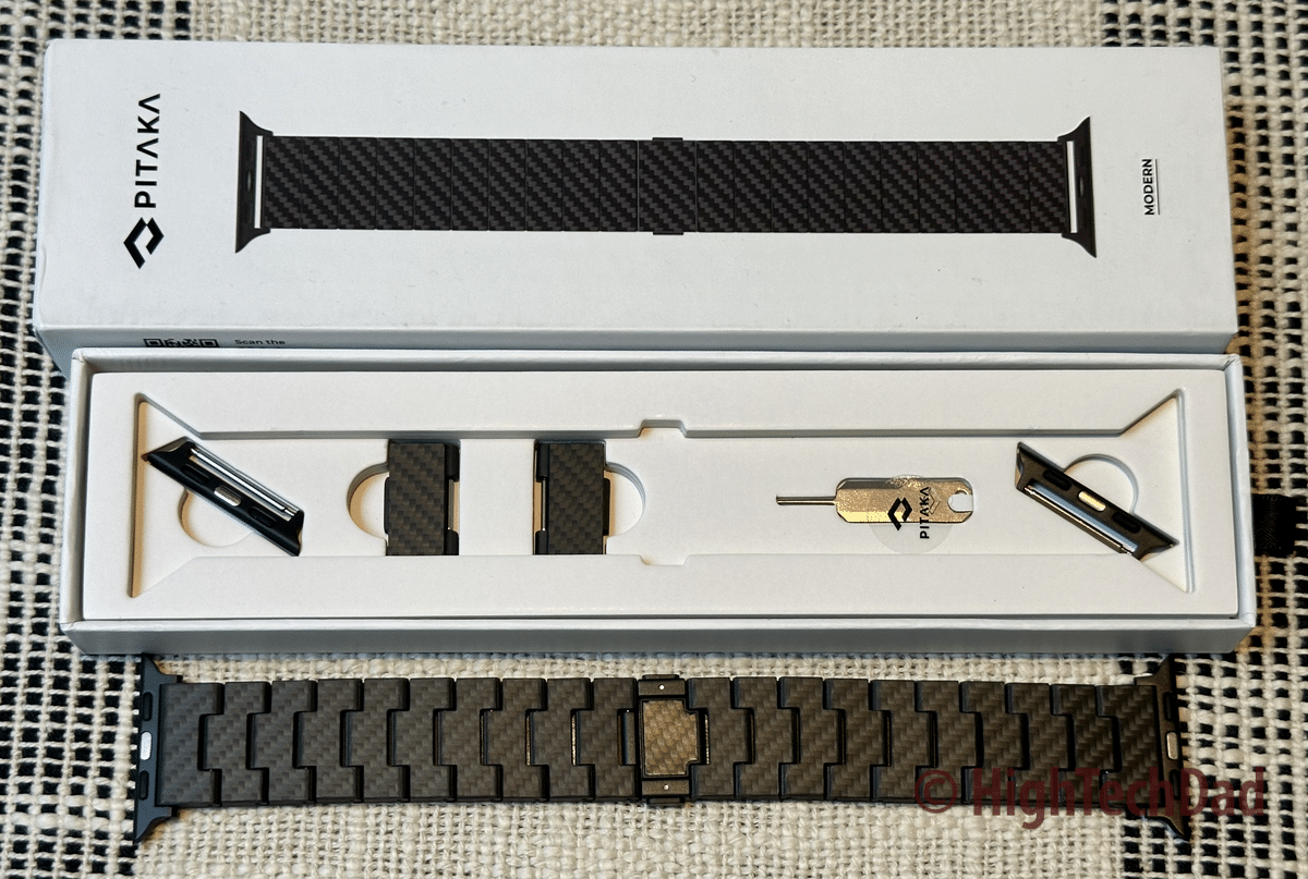 Modern, Lightweight, Durable - PITAKA Carbon Fiber Apple Watch Band Review  - HighTechDad™