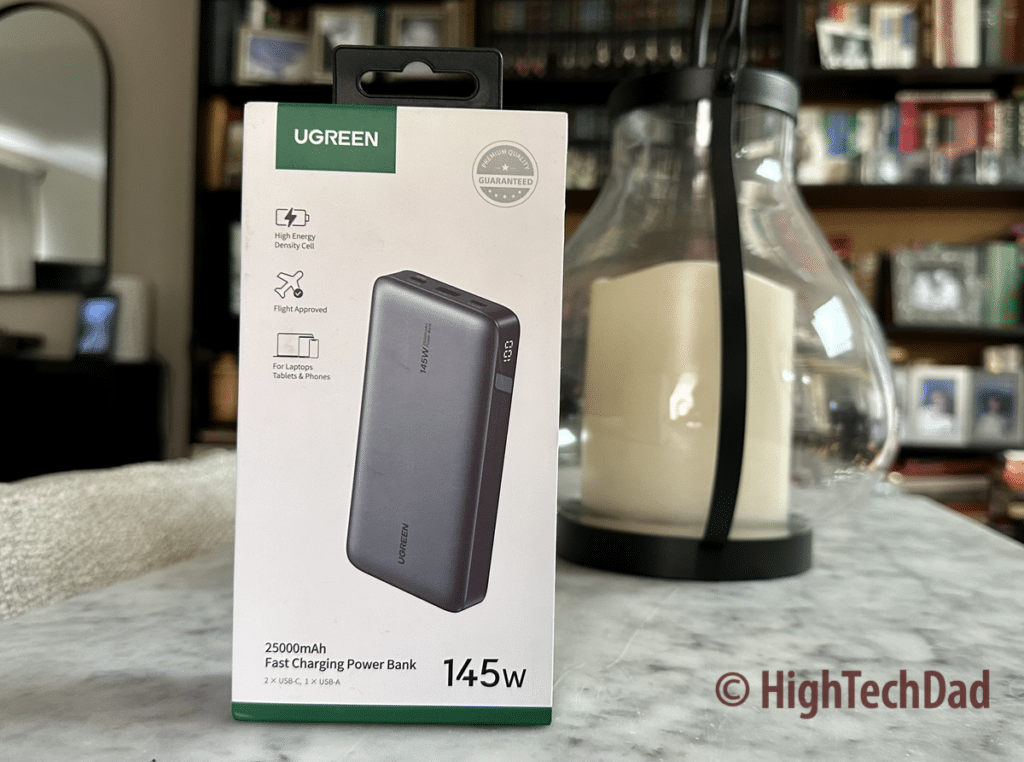 In the box - UGREEN 145w Power Bank - HighTechDad review