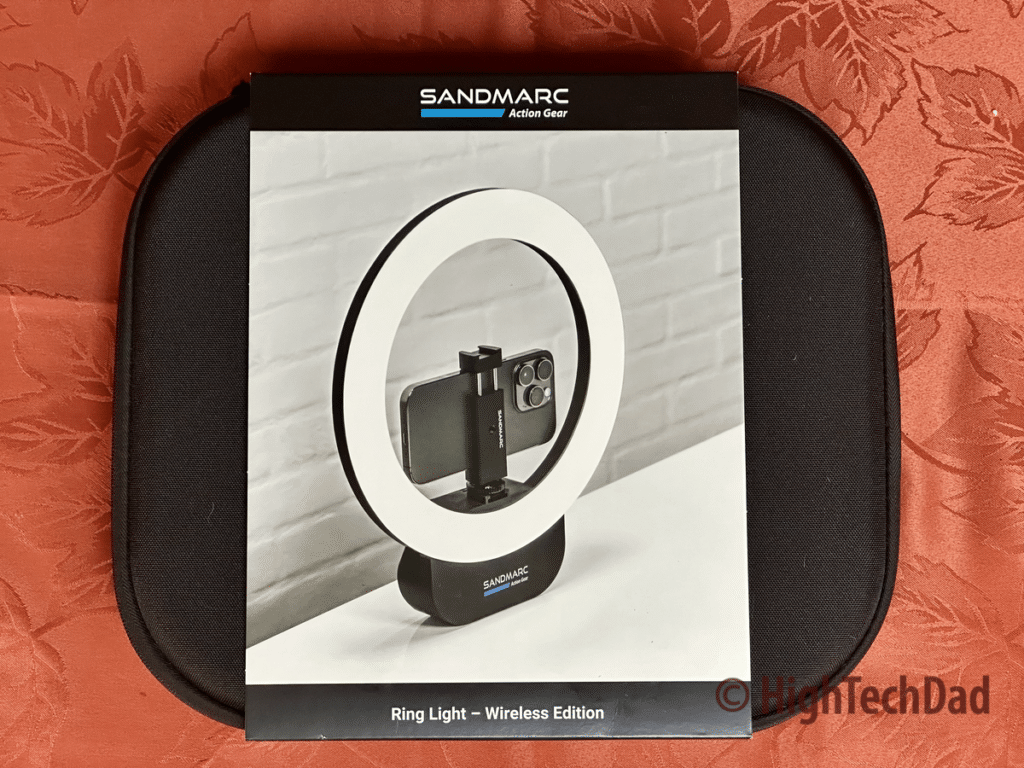 Boxed - Sandmarc Ring Light Wireless - HighTechDad review