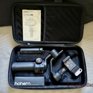 What's in the box - Hohem iSteady M6 gimbal stabilizer - HighTechDad review