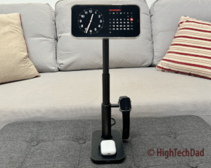 Standby Mode with arm extended - Mophie 3-in-1 Extendable Stand - HighTechDad review