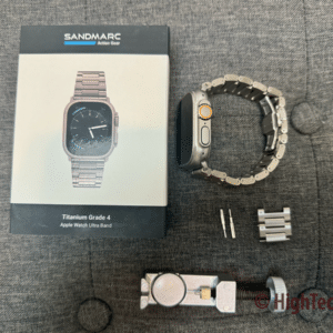 SANDMARC Titanium Watch Band - HighTechDad review