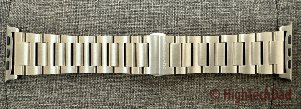 Titanium watch band only - SANDMARC Titanium Band - HighTechDad review