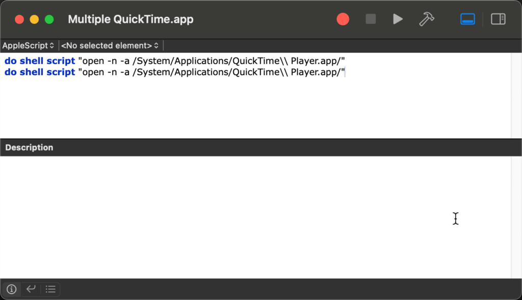 AppleScript to launch multiple QuickTime Player instances - HighTechDad How-To