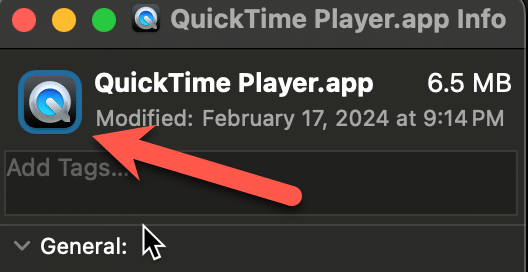 Take icon from QuickTime Player - HighTechDad How To