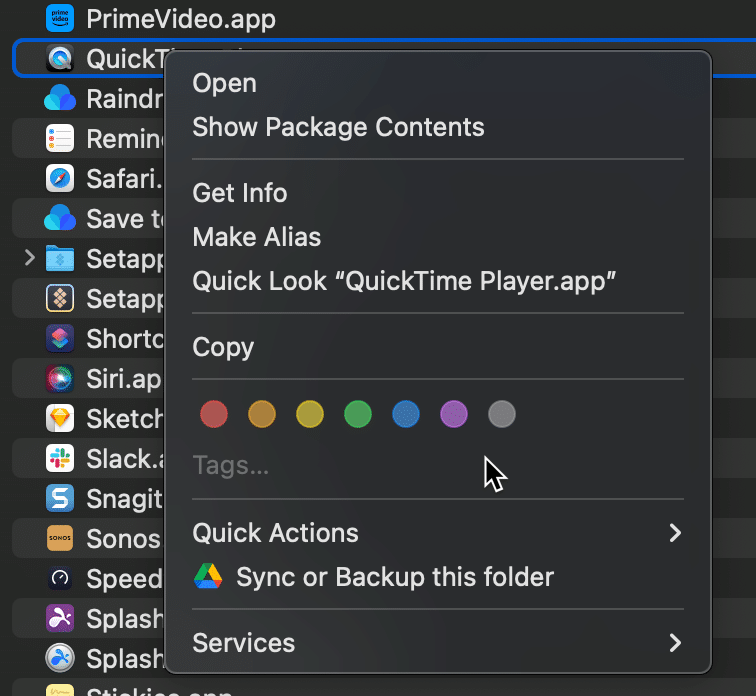 "Duplicate" function removed from newer macOS versions - not available on QuickTime Player - HighTechDad