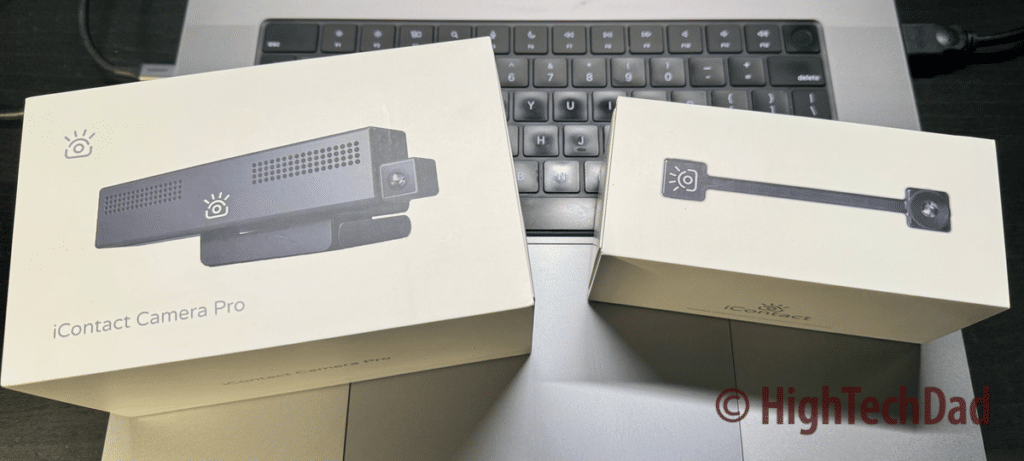 In the boxes - iContact Camera & iContact Camera Pro - HighTechDad review
