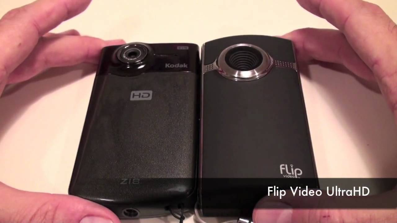 flip ultrahd vs kodak zi8 review - HighTechDad™