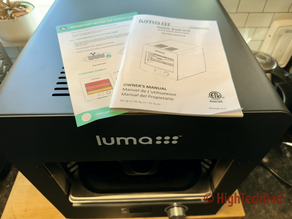 Manuals - Luma Grill - HighTechDad review and video