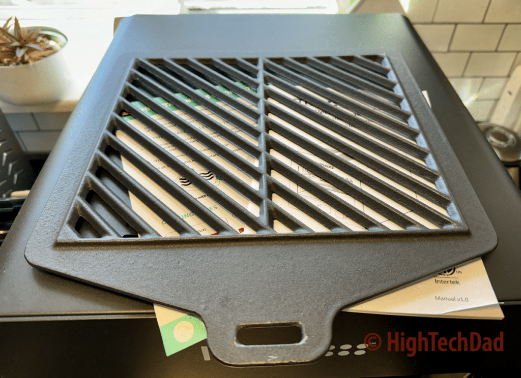 Cast iron grill - Luma Grill - HighTechDad review and video