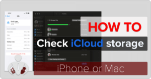 How to check the iCloud Family Storage details - HighTechDad