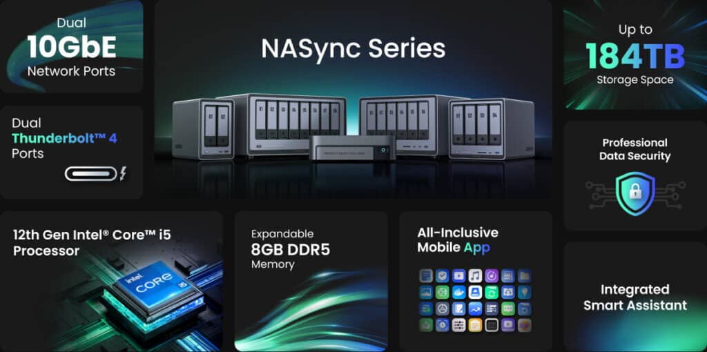 UGREEN NASync Series - feature and specs