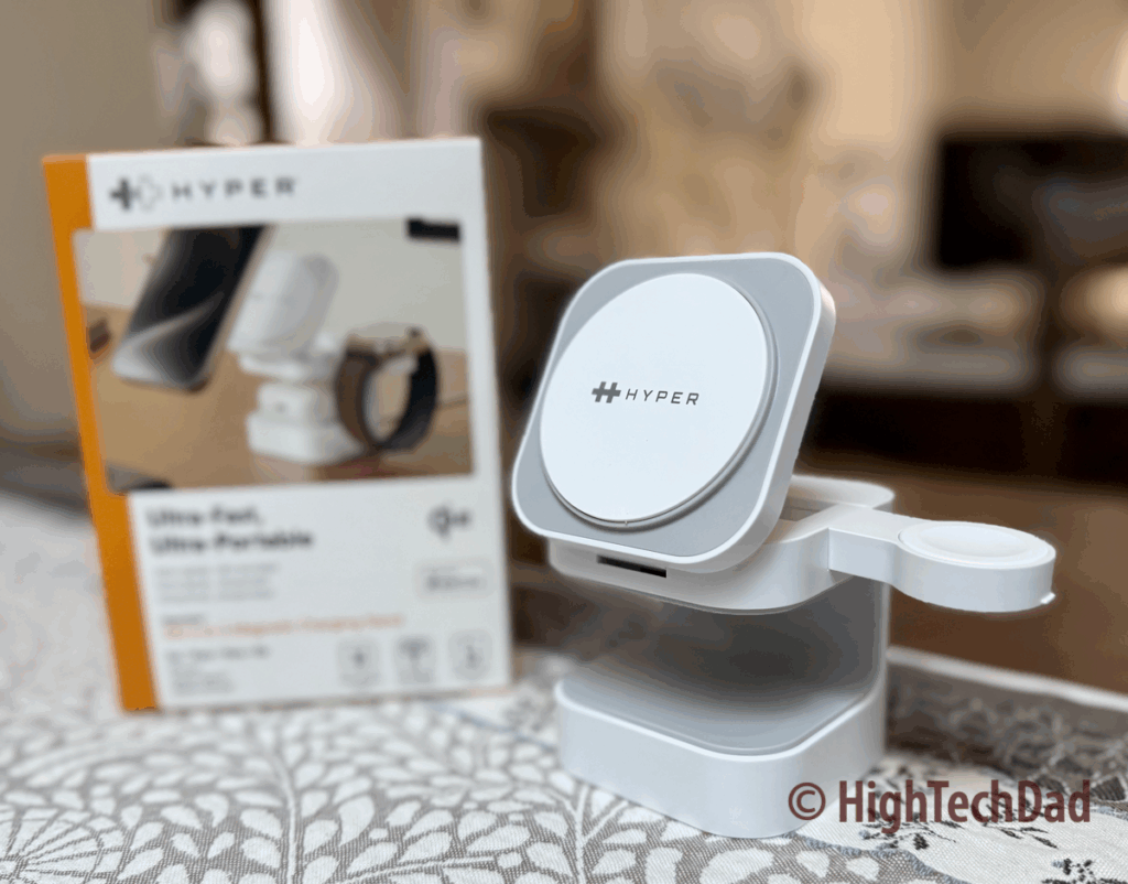 3-in-1 - HyperJuice Qi2 Magnetic Desktop Chargers - HighTechDad review