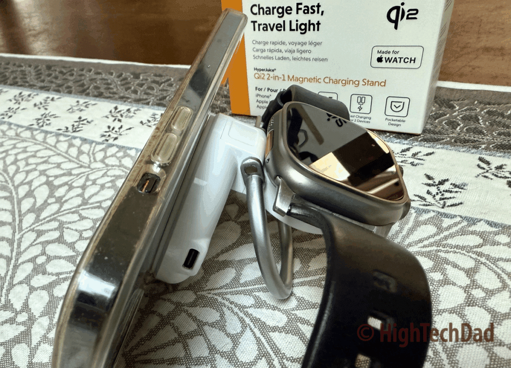 2-in-1 - HyperJuice Qi2 Magnetic Desktop Chargers - HighTechDad review