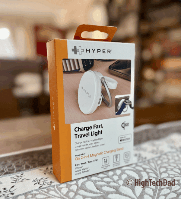 HyperJuice Q12 2-in-1 Magnetic Charging Stand