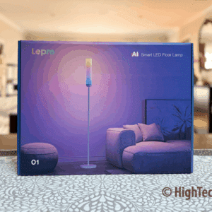In the box - Lepro O1 Smart LED Floor Lamp - HighTechDad review