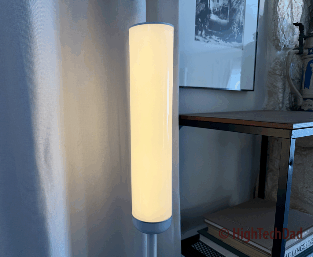 Warm white lighting - Lepro O1 Smart LED Floor Lamp - HighTechDad review