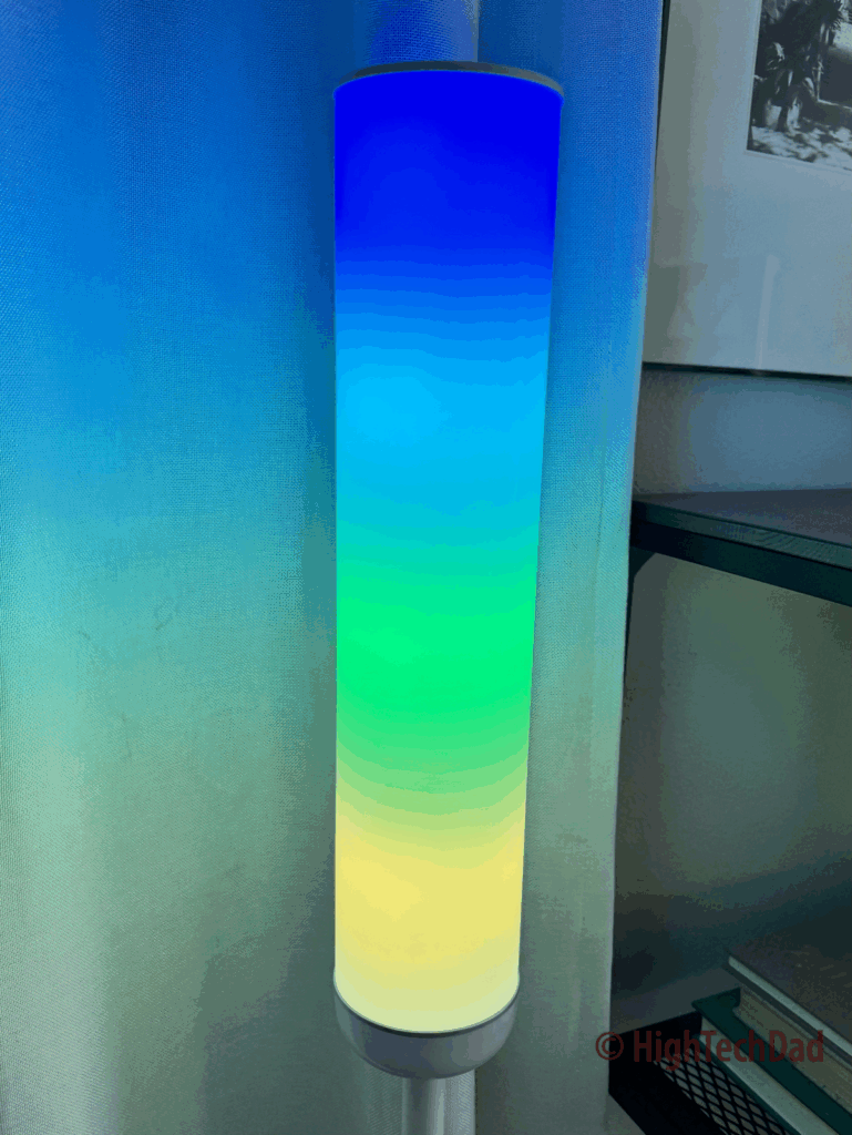 Gradient lighting - Lepro O1 Smart LED Floor Lamp - HighTechDad review