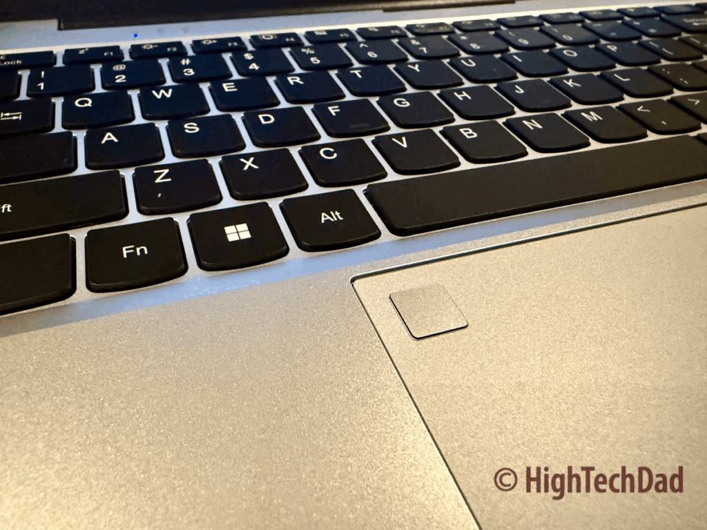 Fingerprint reader - NIMO N154S Laptop - HighTechDad Review