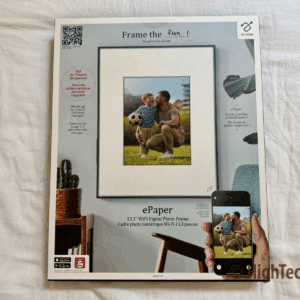 In the box Aluratek ePaper Digital Frame - HighTechDad review