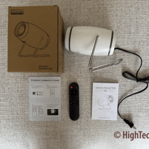 FEARWIKY Mini 4K Projector with WiFi and Bluetooth
