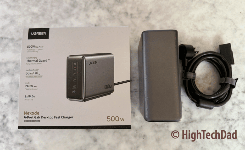 UGREEN Nexode 500W Desktop Charger - HighTechDad review