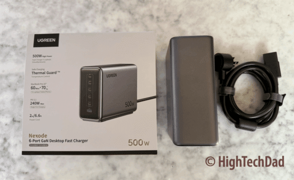 UGREEN Nexode 500W Desktop Charger - HighTechDad review