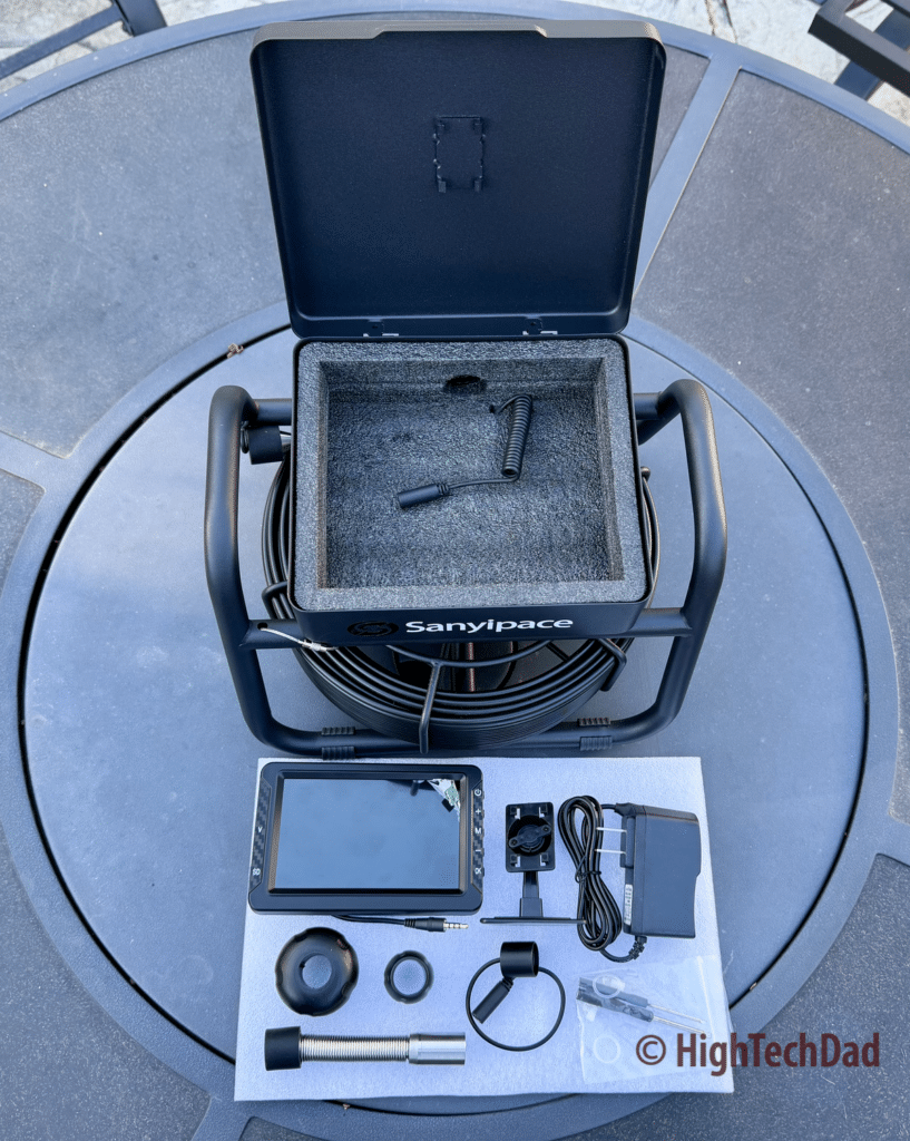 SANYIPACE Screen Sewer Camera - HighTechDad review