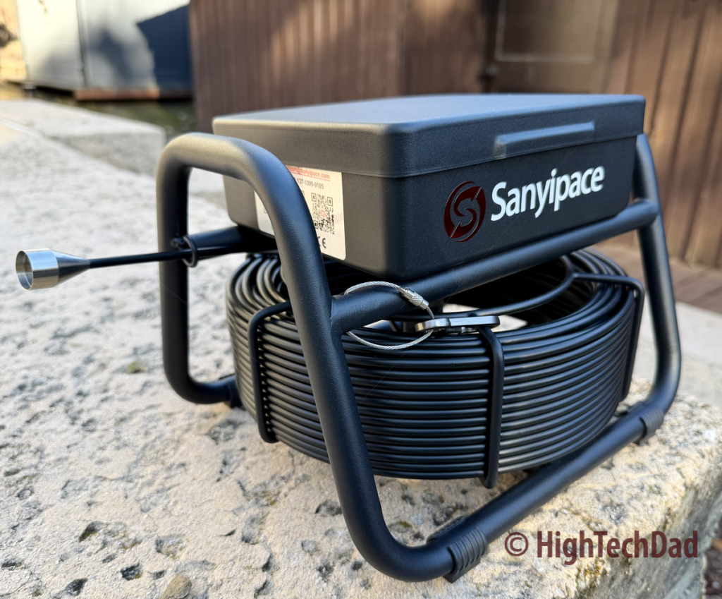 Compact design - SANYIPACE S5517DC Sewer Camera - HighTechDad review