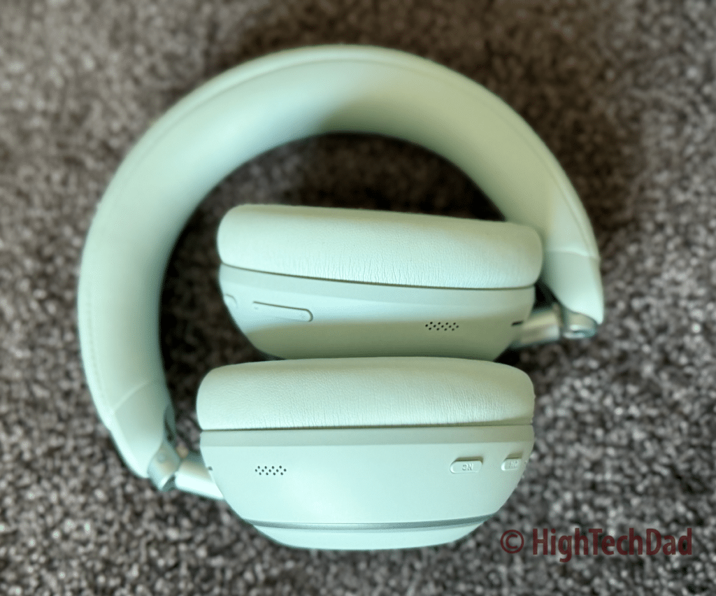 Folded up - soundcore Space 2 ANC Headphones - HighTechDad review