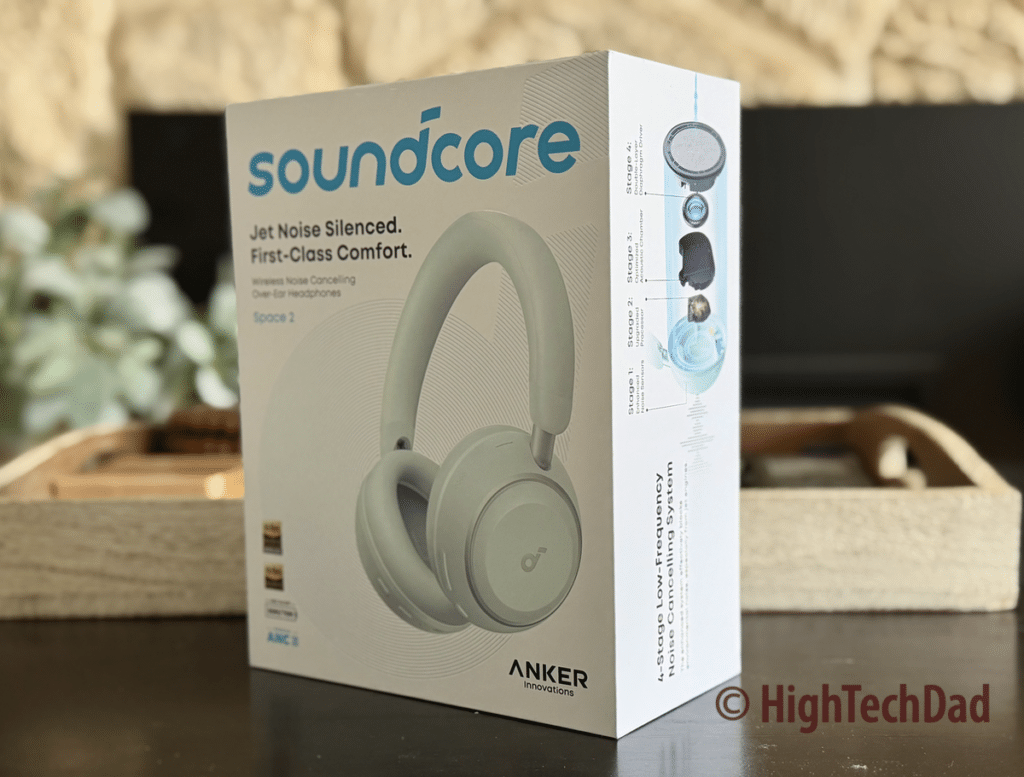 Box - soundcore Space 2 ANC Headphones - HighTechDad review
