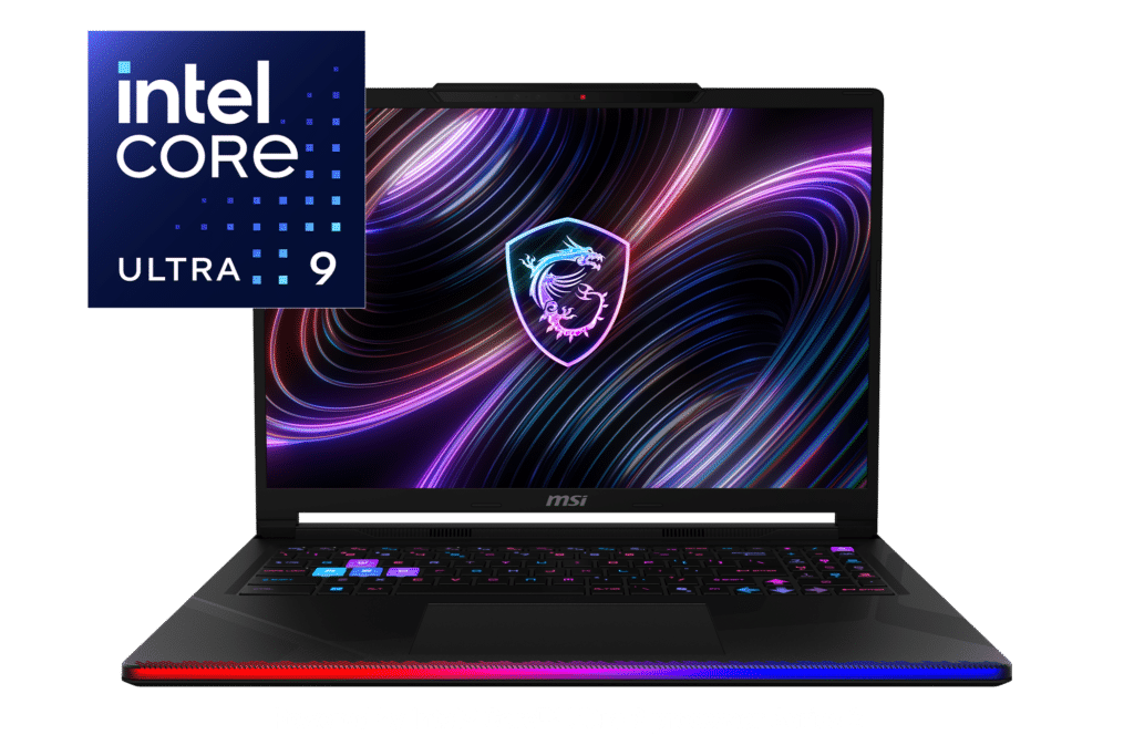 Powered by Intel® Core™ Ultra 9 processor Series 2