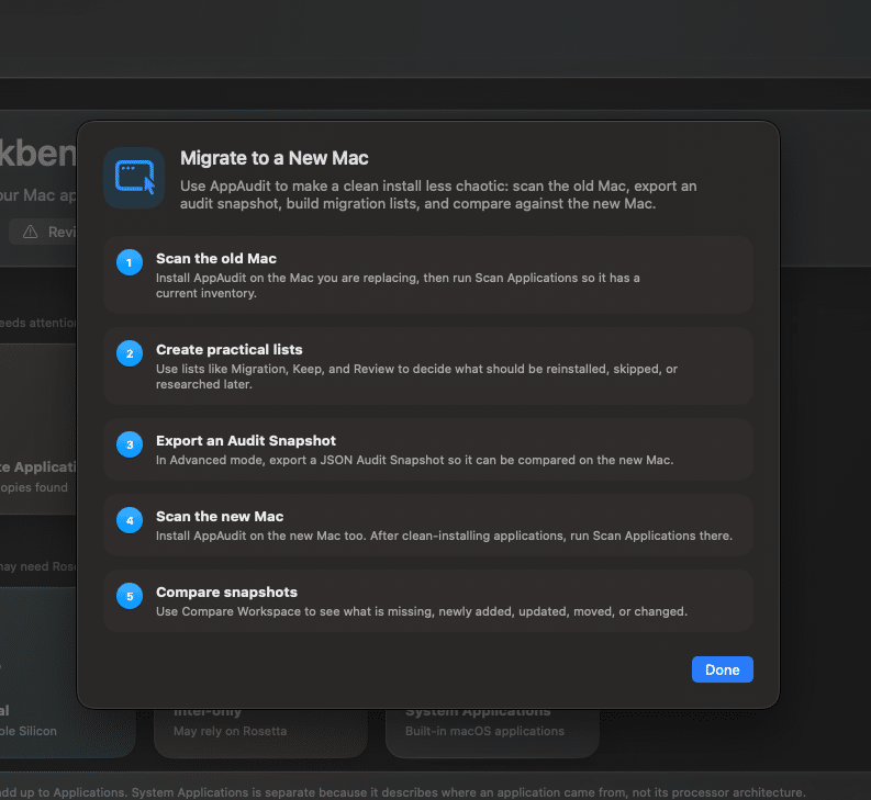 AppAudit Migration Use Case - HighTechDad