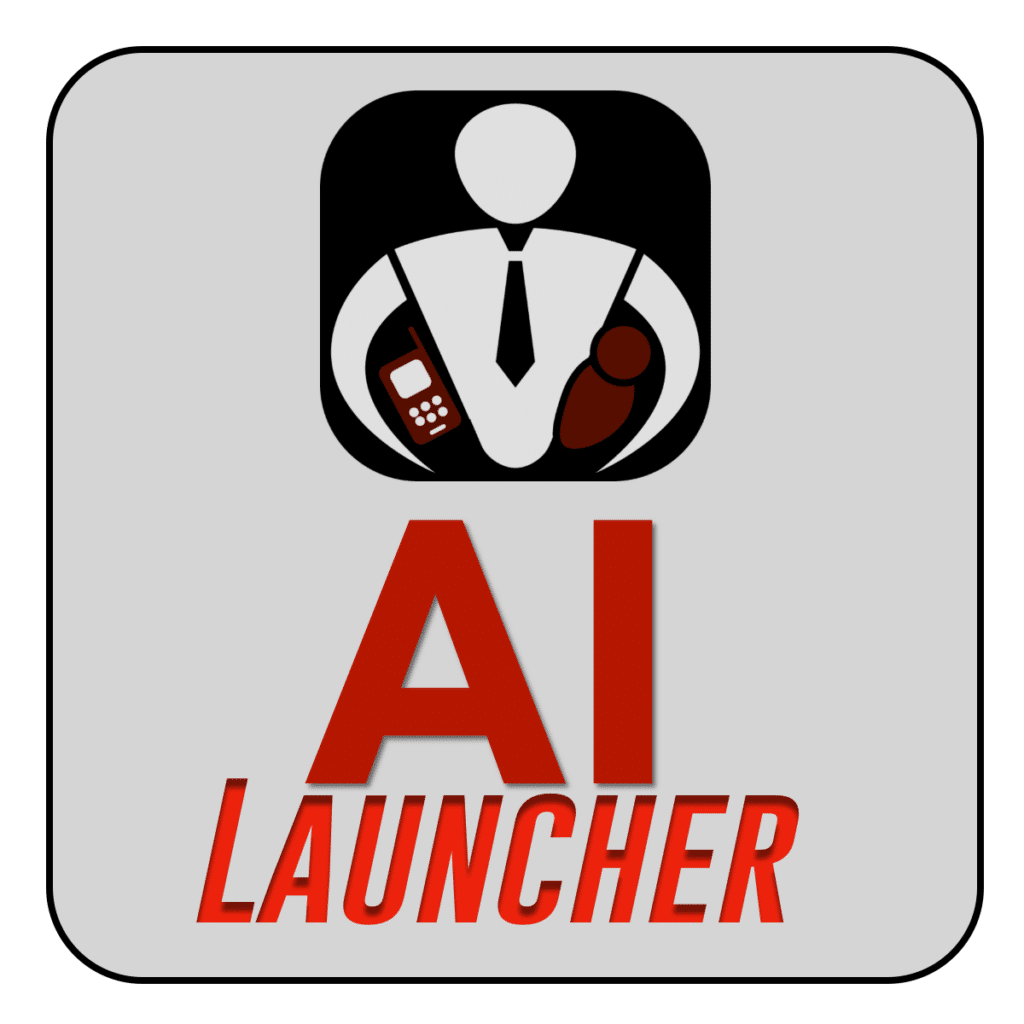 AI Launcher icon logo