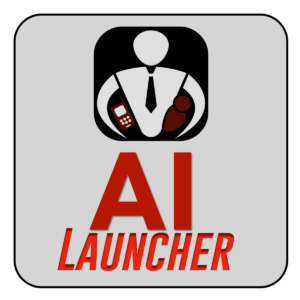 AI Launcher icon logo