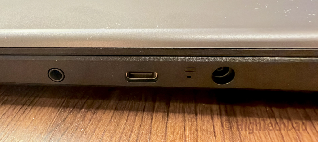 Right-side ports - MSI Cyborg 15 C13WE - HighTechDad review